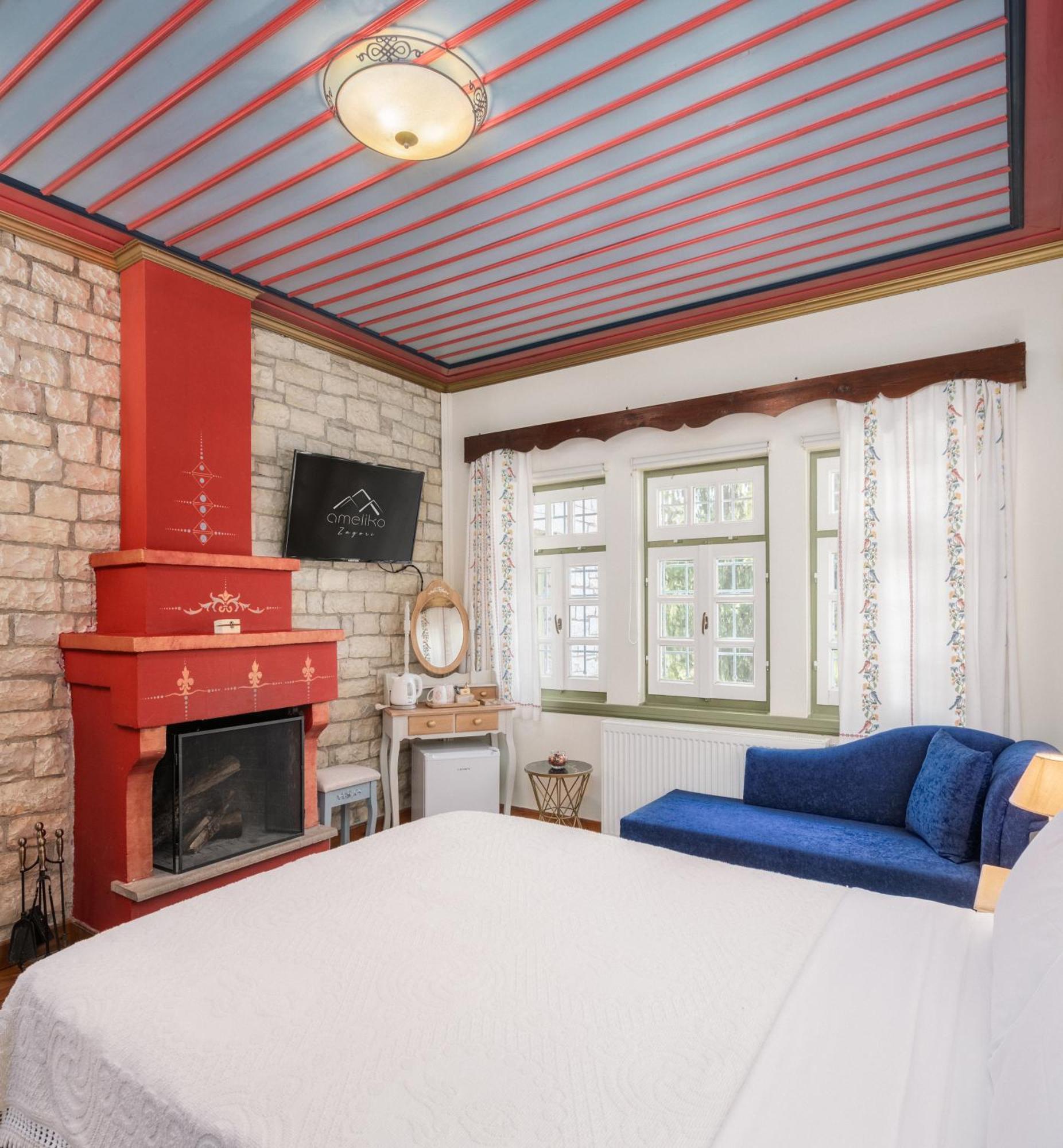 Hotel Ameliko Zagori Áno Pediná Pokoj fotografie