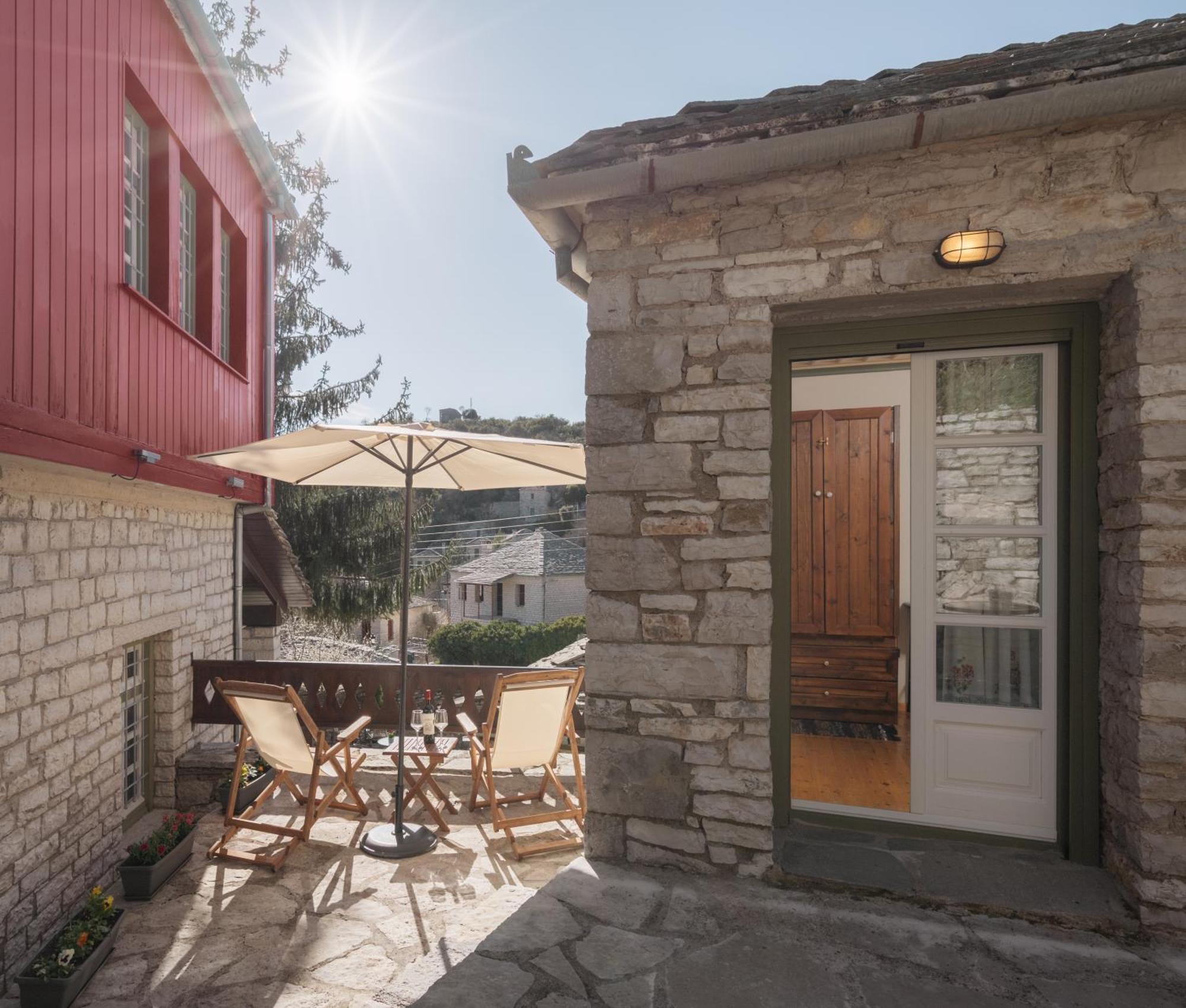 Hotel Ameliko Zagori Áno Pediná Pokoj fotografie